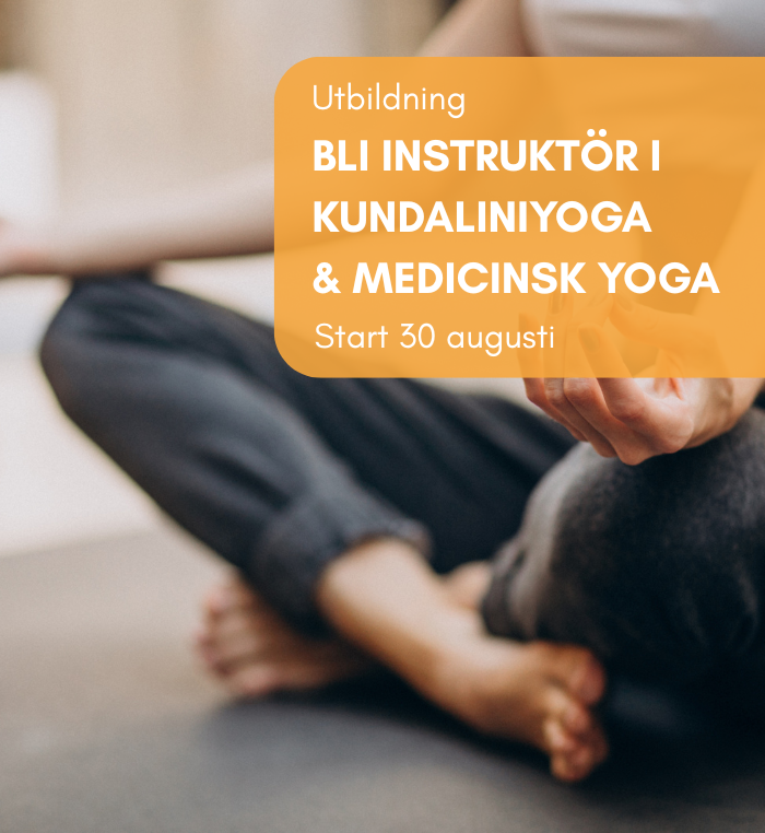 Instruktörsutbildning i Kundaliniyoga och Medicinsk yoga